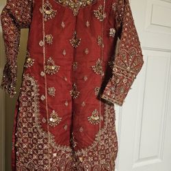 Dress With Sharara