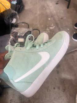 Nike SB Bruin High Womens 11 / Mens 9.5 - Enamel Green Mint White -