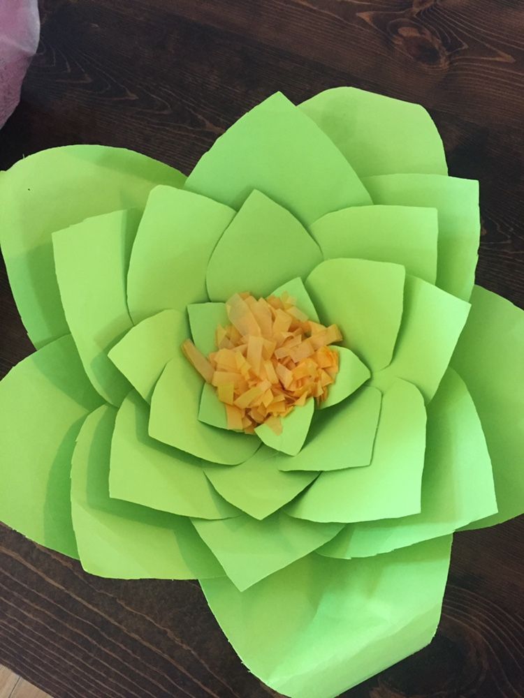 Large Paper Flowers