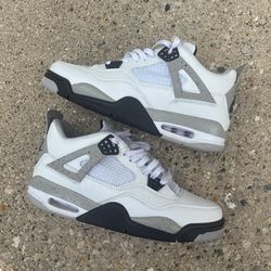 Jordan 4 white cement