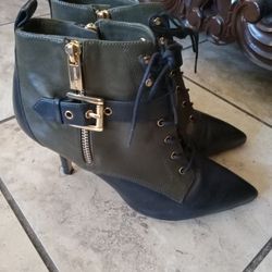 Michael Kors Brena Bootie Leather Boots 
