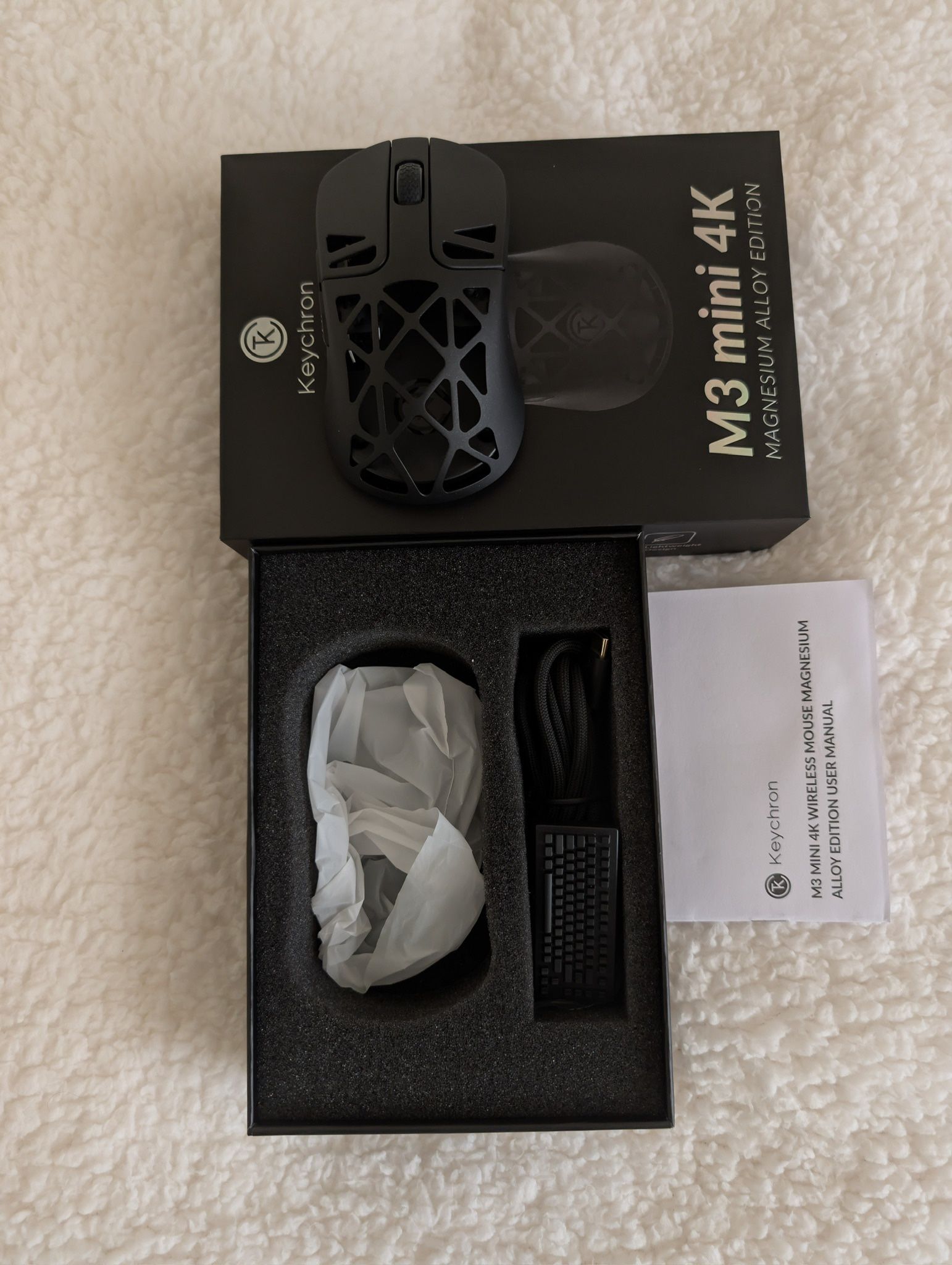 Keychron M3 Mini Wireless Mouse Metal Edition 4k New