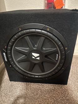 Kicker 10” subwoofer
