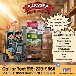 Great Pallet ALL NEW!