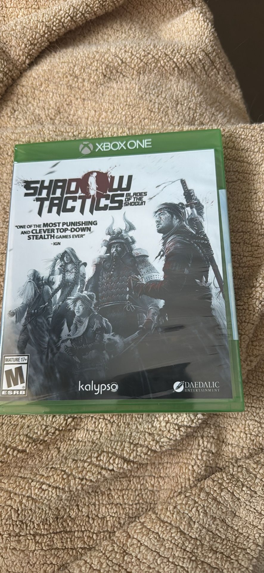 Shadow Tactics: Blades of the Shogun (Microsoft Xbox One, 2017) BRAND NEW Sealed