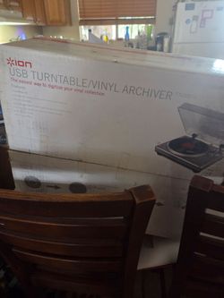 Ion usb turntable