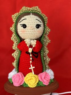 Crochet Virgin Mary