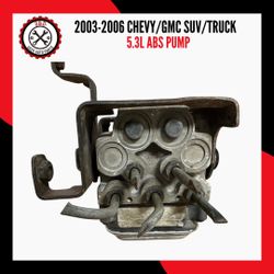 2003 To 2006 CHEVY/GMC SUV/TRUCK 5.3L  ABS PUMP