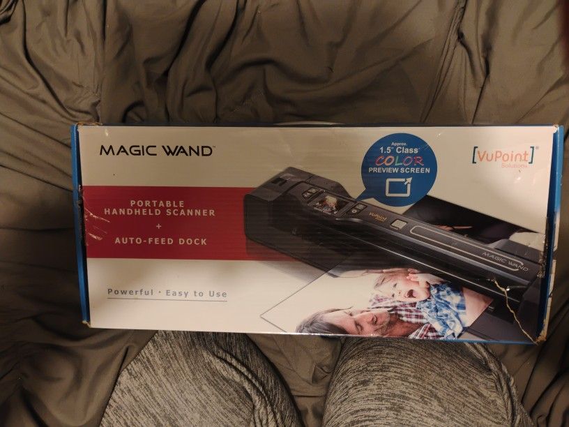 Magic Wand Portable Scanner+Auto Feed Deck