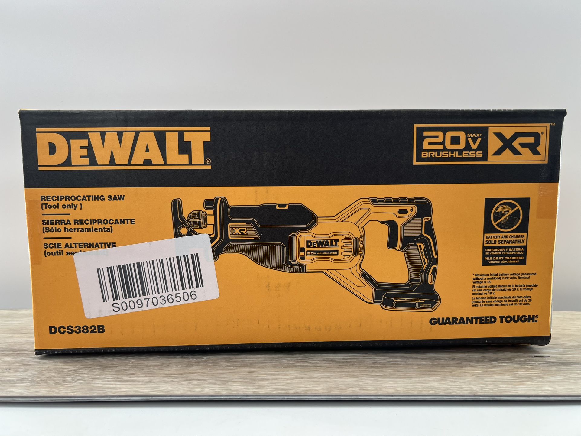 DEWALT 20v Max Cordless Brushless Reciprocating Saw
