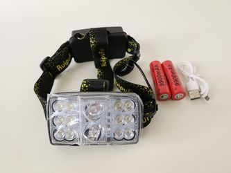 RuipuFire Rechargeable 11 Mode 14 LED White / Red Light Headlight Fishing Head light Flashlight Headlamp hunting Head lamp Torch