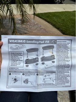 Yakima Control Towers and 2 Cross Bars