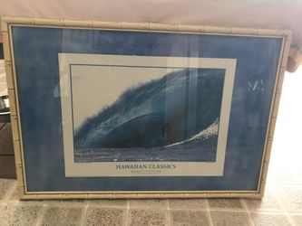 28”x 38” Classic Banzai Pipeline / framed n matted