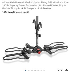 Arksen Hitch mounted Bike Rack