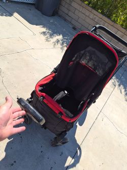 Baby Trend Stroller Black and Red