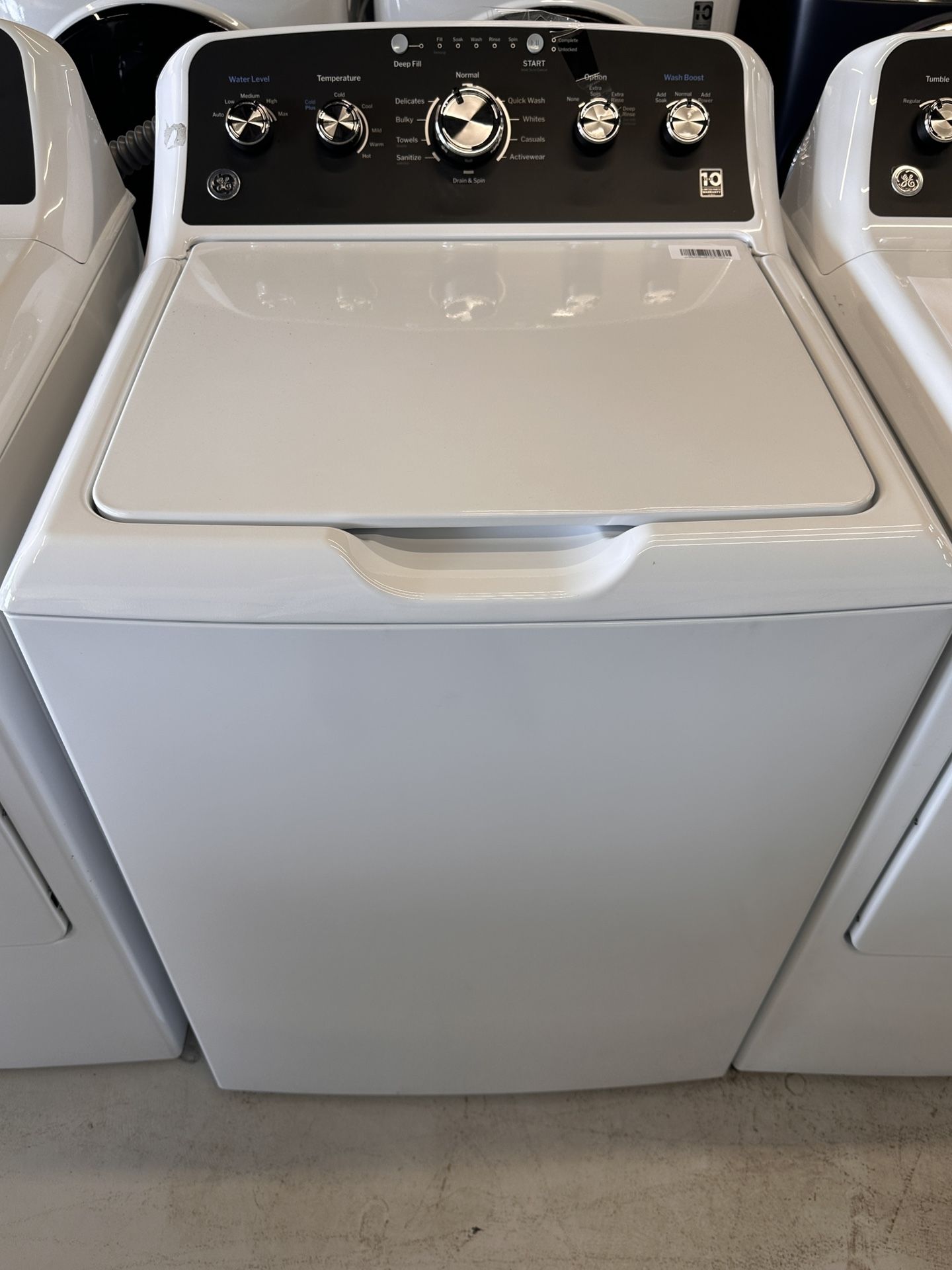 GE Top Load Electric Washer (GTW485ASWWB)