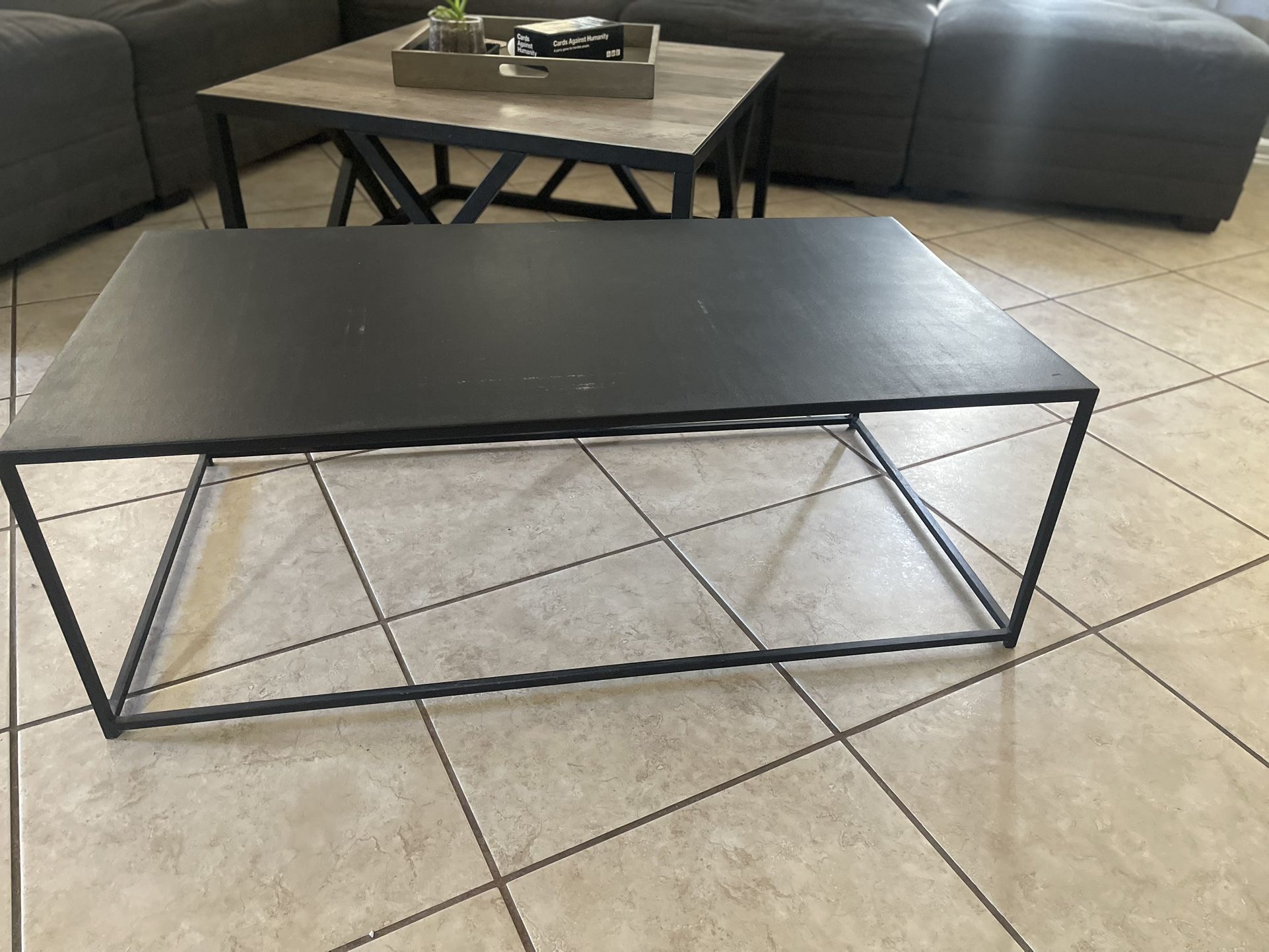 Black Center Table