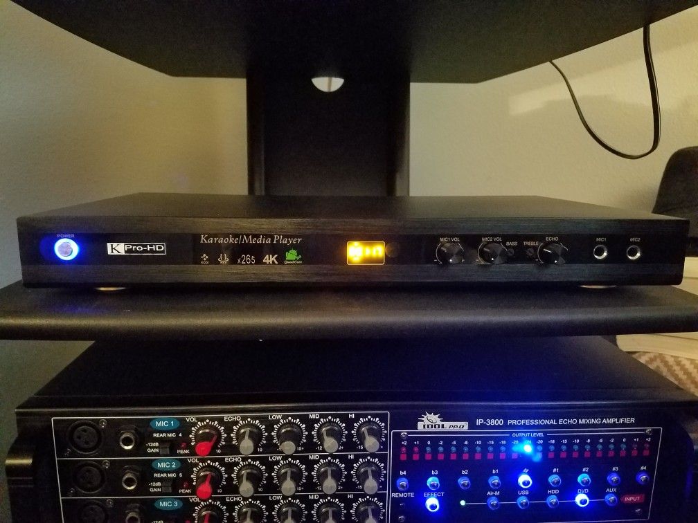 Android KTV 8878e Vietnamese karaoke player with 4TB