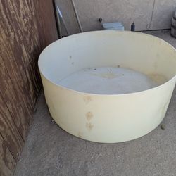 Large Round  Plastic Trough
