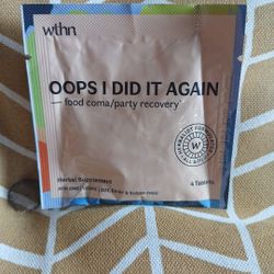 Oops I Did It Again! Party Recovery Herbal Pack