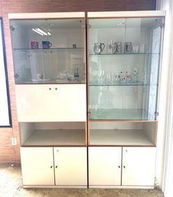 Vintage Display/Storage Cabinets