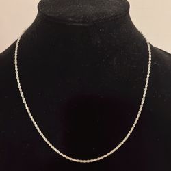 925 silver rope chain