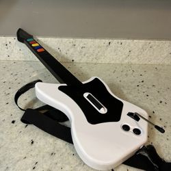 Red Octane Guitar Hero Wireless Guitar Playstation 2 PS2 No Dongle tested works