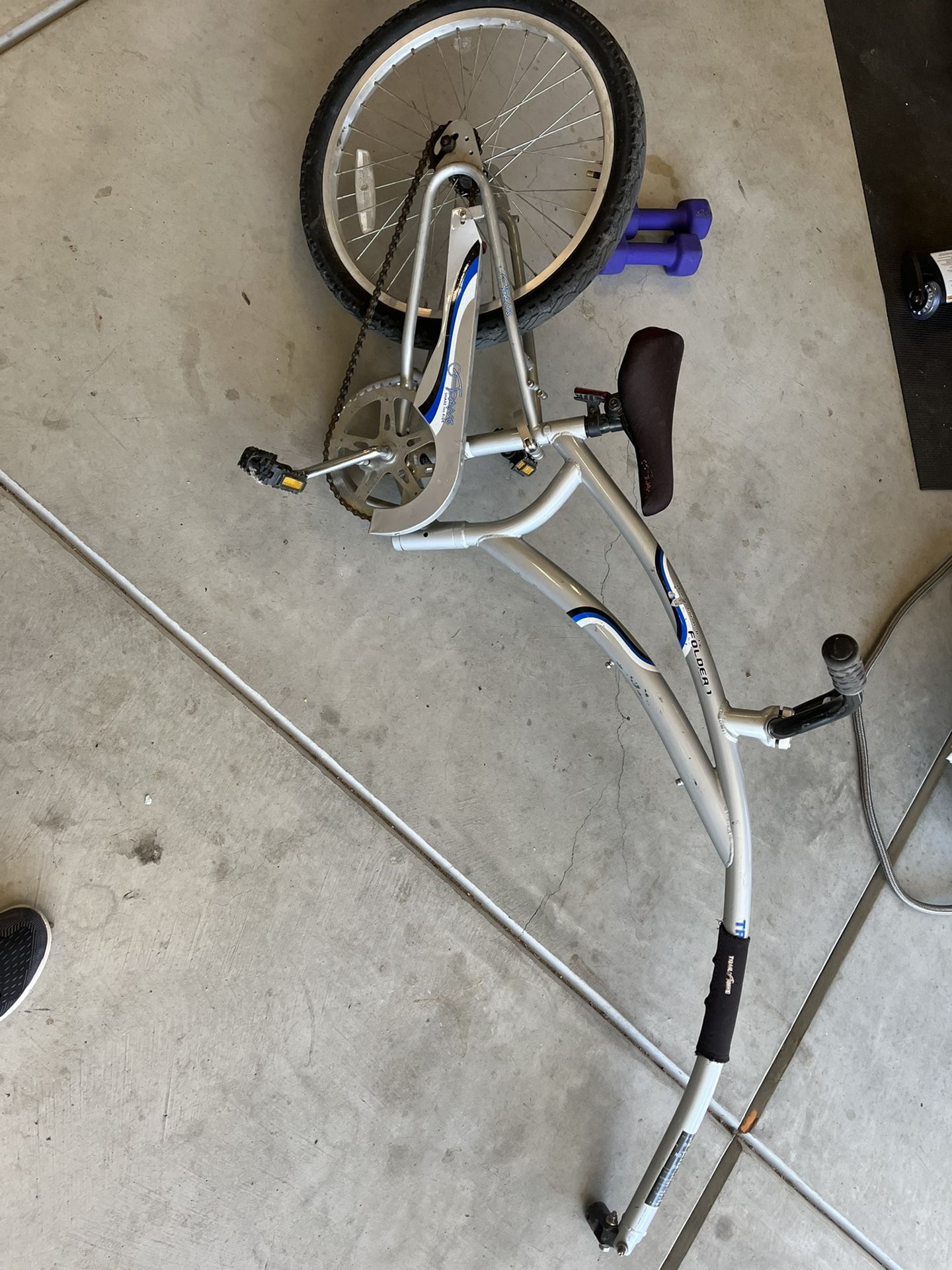 Tag Along Bike