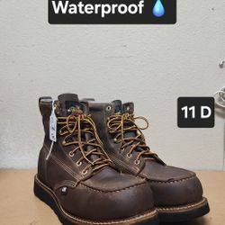 Thorogood Work Boot Size 11 D STEEL MOC TOE 