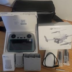 New DJI Mini 3 Pro Drone with RC1 Controller