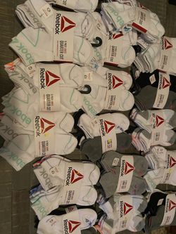 New!!! Reebok socks 6 pairs