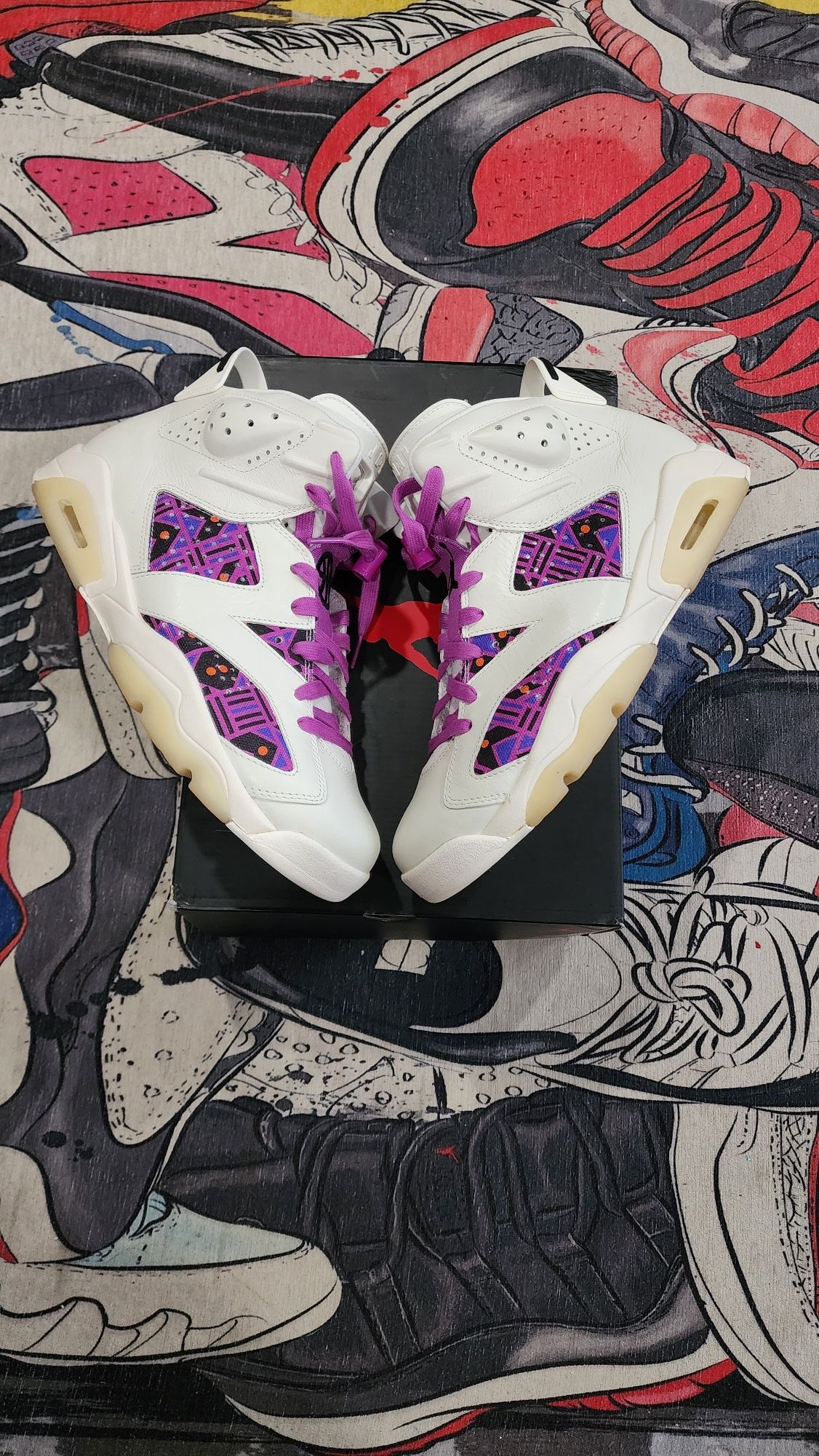 2020 Nike Air Jordan Retro Quai 54/Purple/Team Orange CZ4152 101