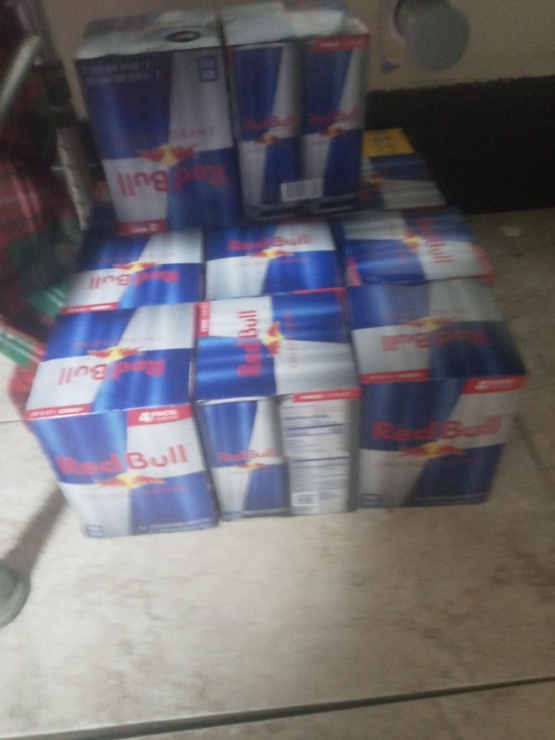 12 Oz Red Bull 24 Case 40$