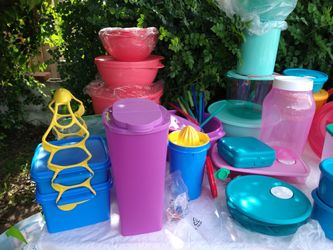 Tupperware gigante y eco twist Y Botellas