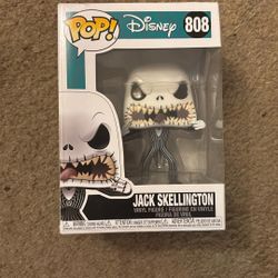 Jack Skellington nightmare before Christmas pop figure