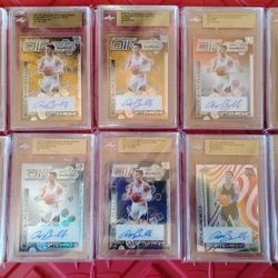 Alex Barcelo 1/1 Autographs lot of 10 
