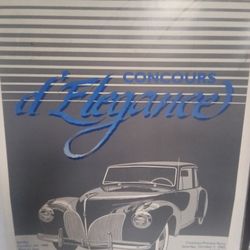 Old Poster From Modesto Car Club 