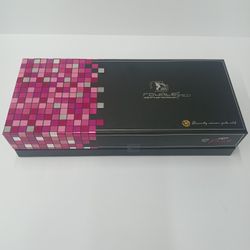 Royale Pro Hot Pink Hair Styling Technology Flat Iron Ceramic Plates