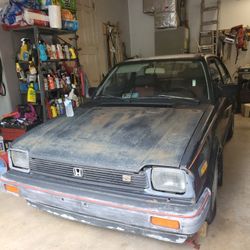 EXTREMELY RARE 1983 Honda Civic 1500s  Low Miles Untouched Barn Find!