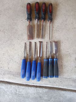 Nicholson and marples wood chisel tools
