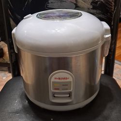 Homesmart stainless steel  rice cooker and warmer