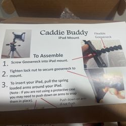Cable Buddy iPad Mount