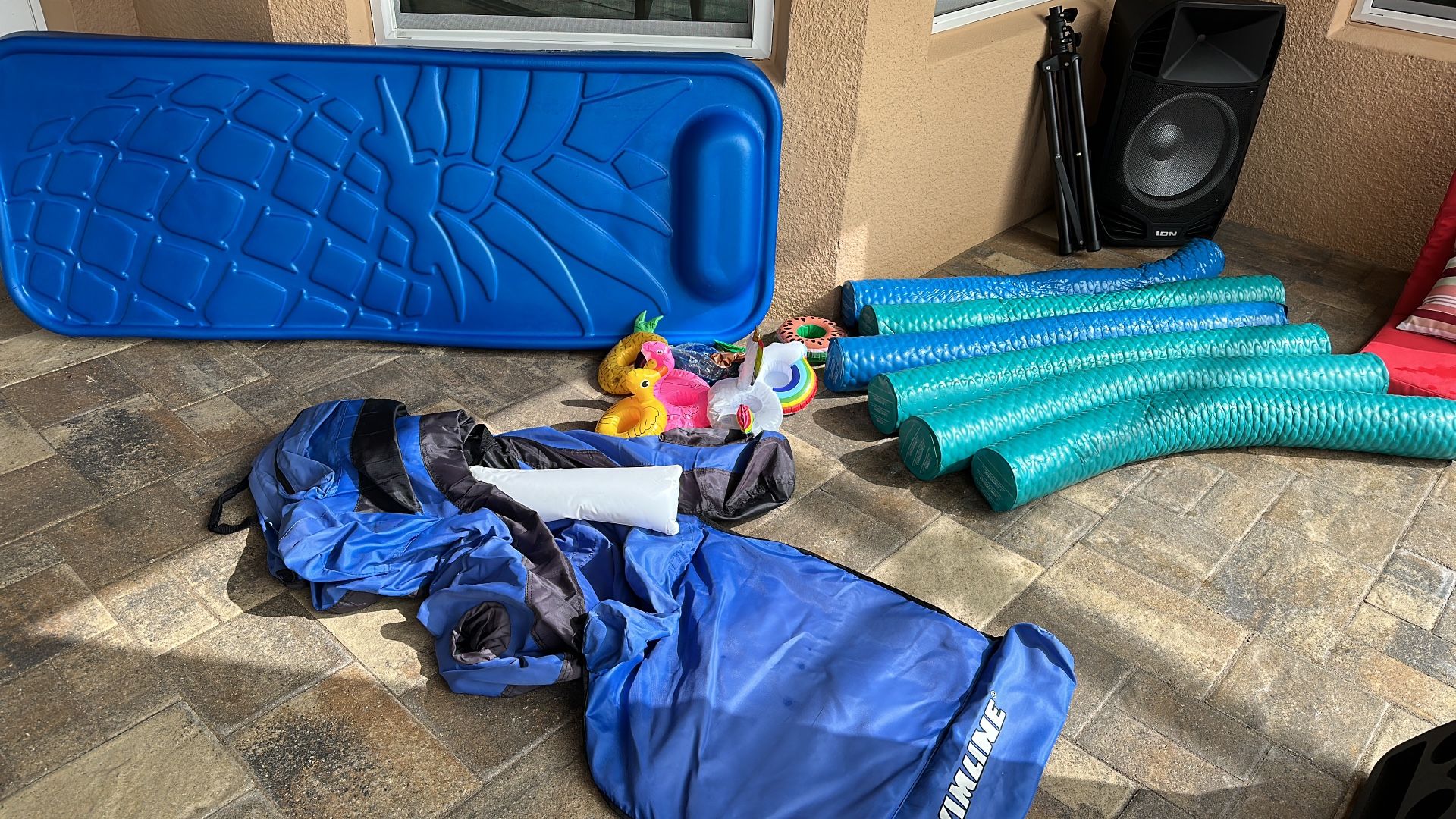 pool items