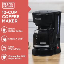 BLACK & DECKER 12-Cup Coffee Maker