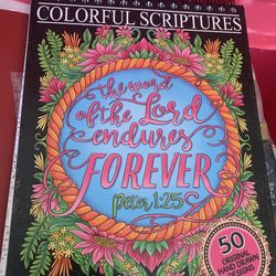 Coloring Book And Pencils 