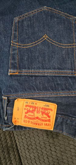 Levi's 501 Dark Wash Jeans W32 L30