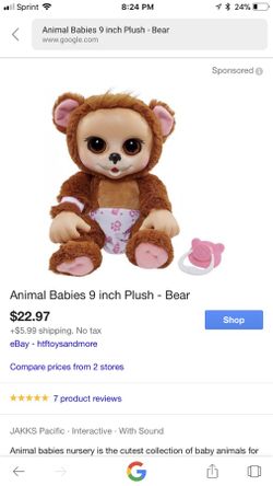 Animal Babies- Kangaroo Bear