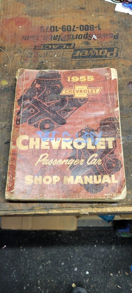 1955 Shop Manual - Chevy Car