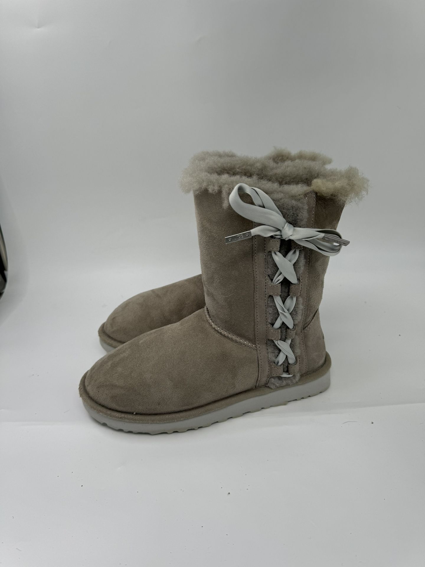 Grey High Uggs Size 8