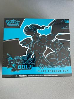 Black Bolt Pokémon center ETB